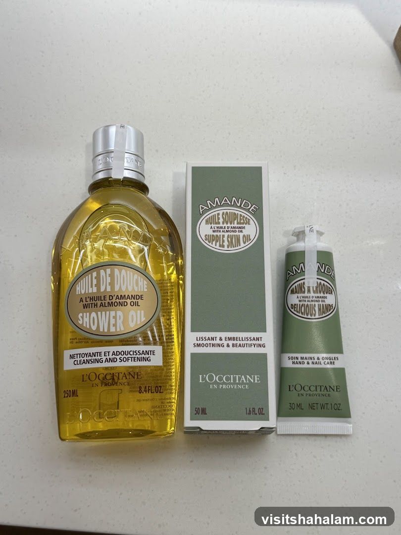 L'Occitane Almond Oil Products