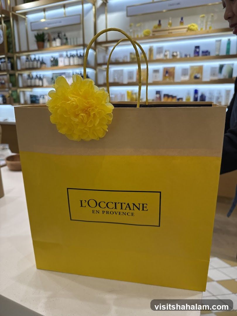 L'Occitane Shopping Bag