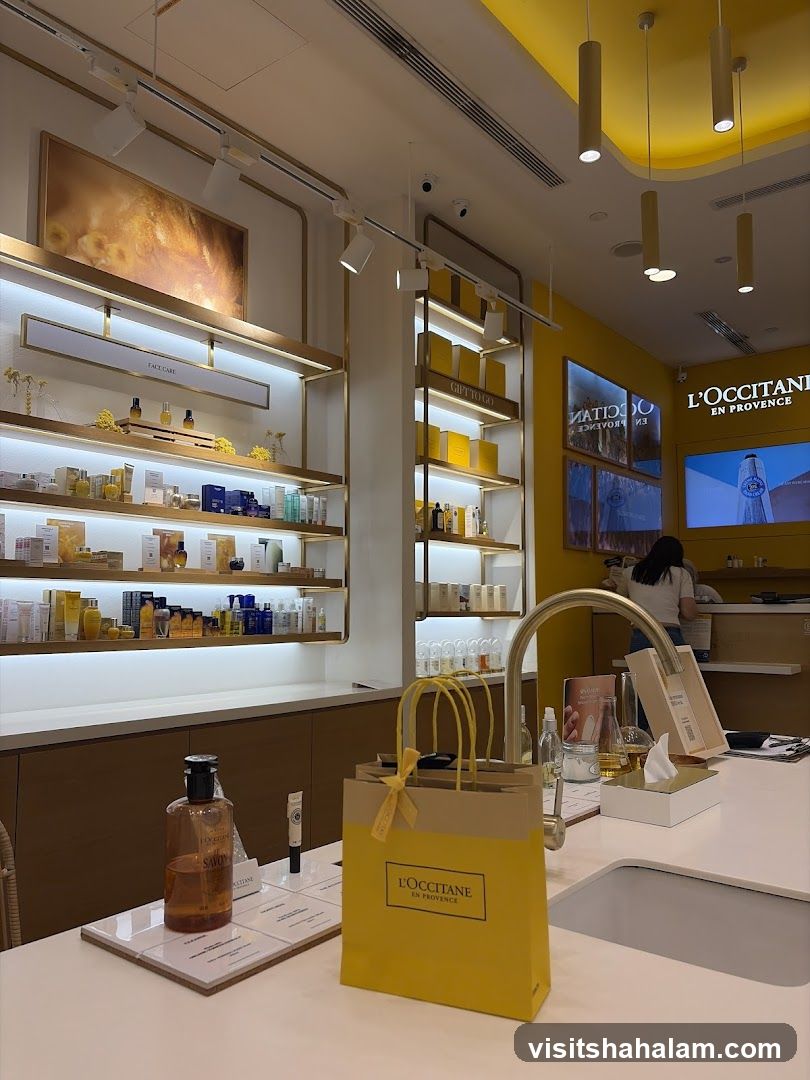 L'Occitane Store Interior