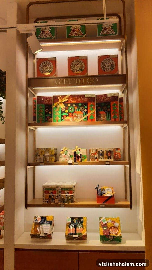 Gift Sets on Shelves