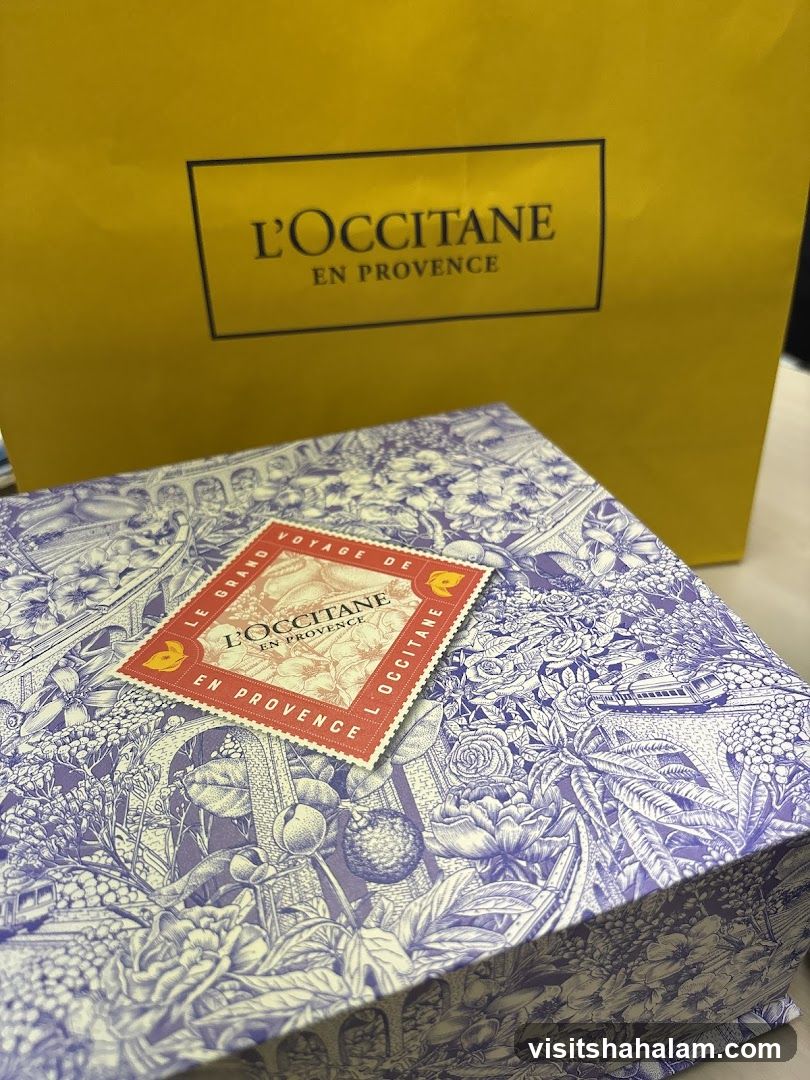 L'Occitane Gift Box and Bag