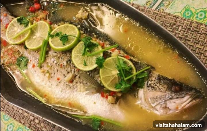 Steamed Fish with Lime and Chili