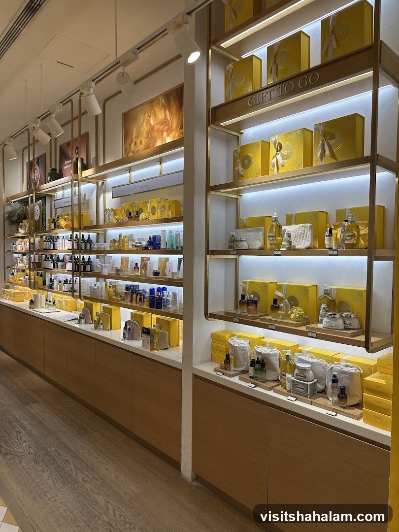 Cosmetics Store Display