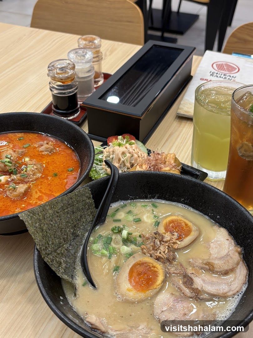 Ramen and Drinks