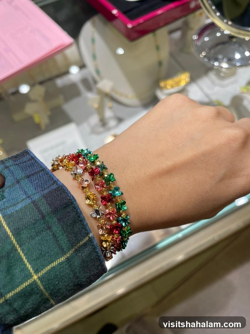 Bracelets on Wrist