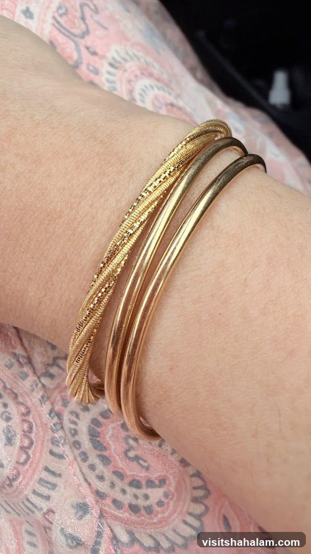 Gold Bangles