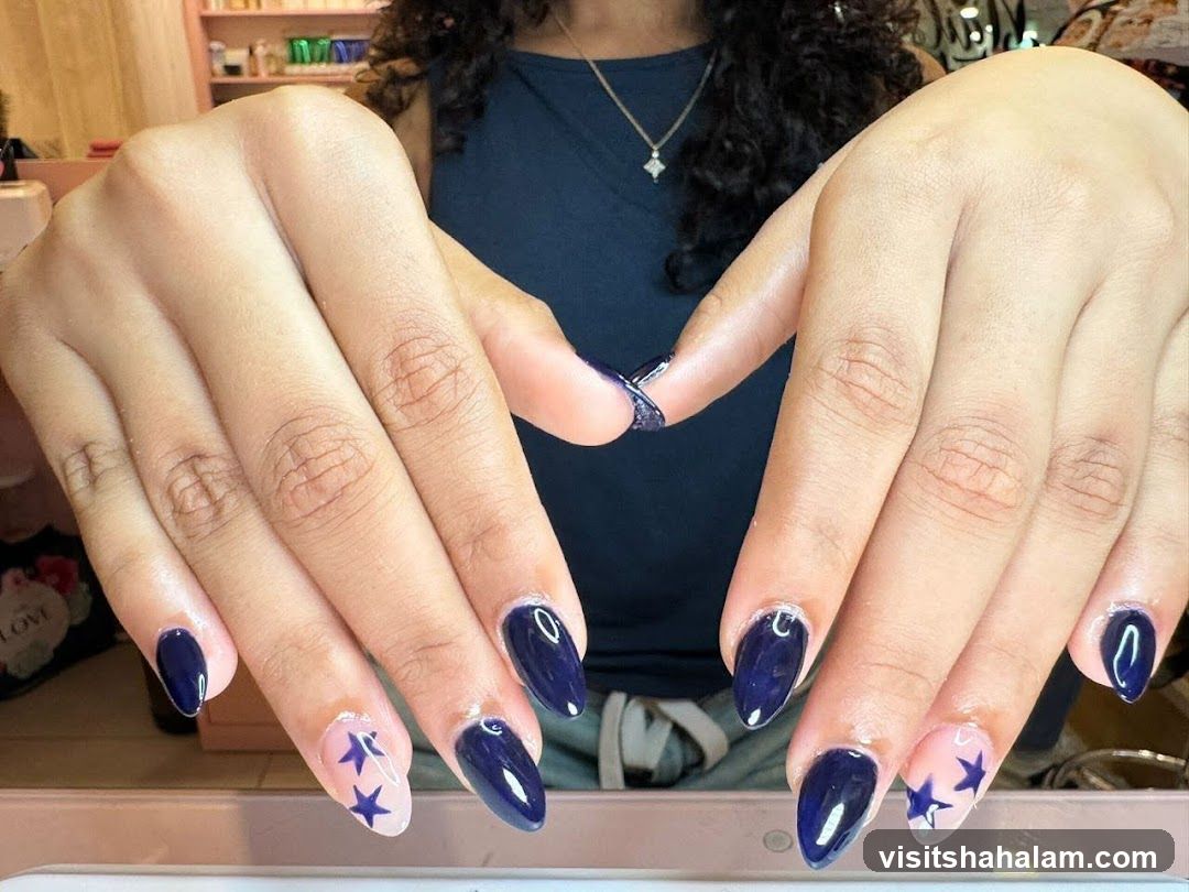 Nails with Stars