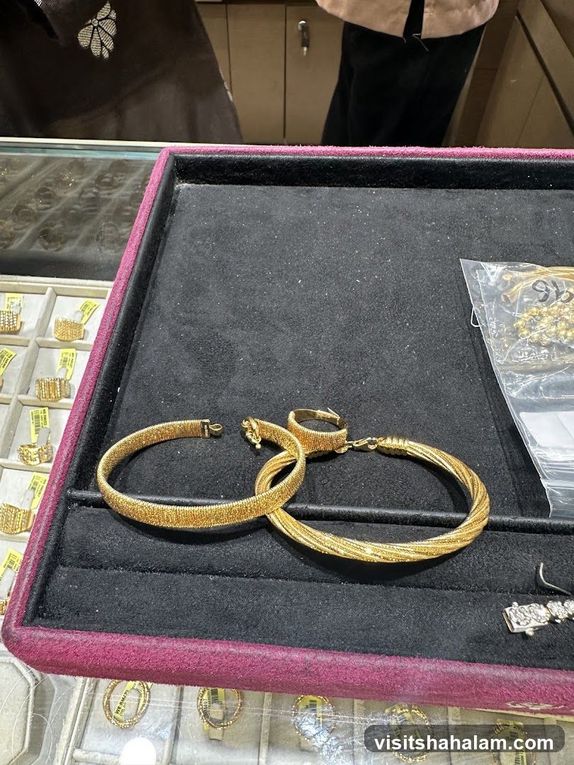 Gold Jewelry Display