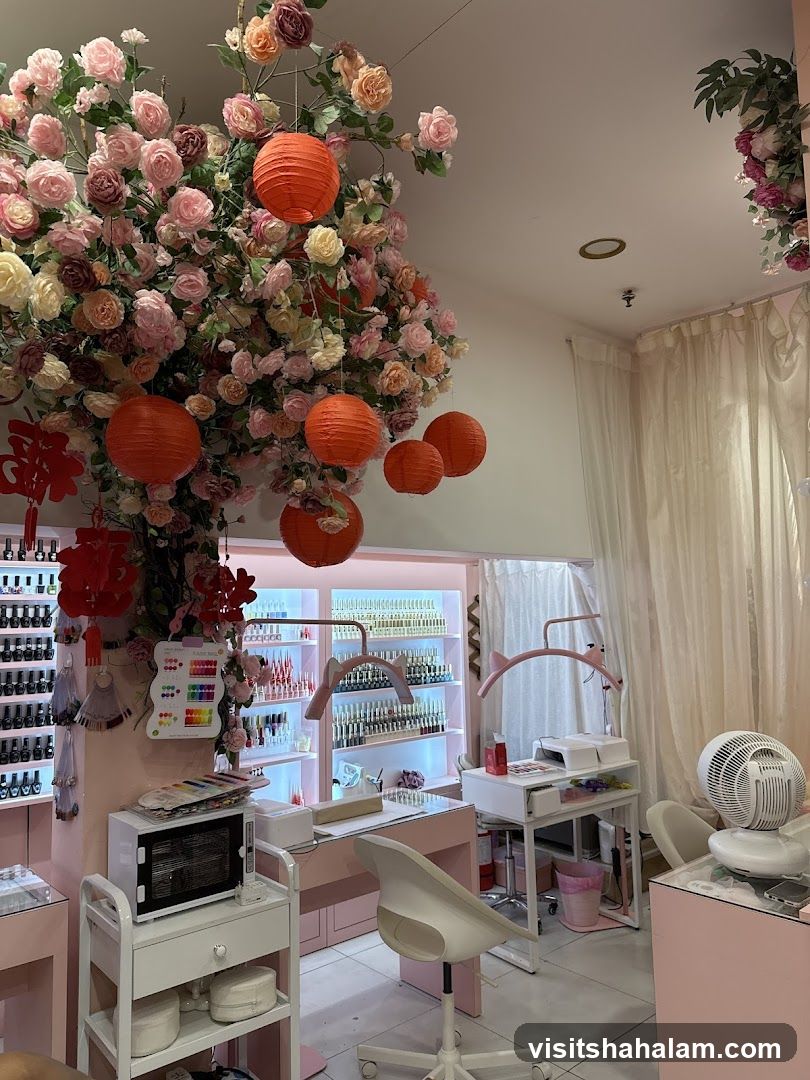 Nail Salon Interior