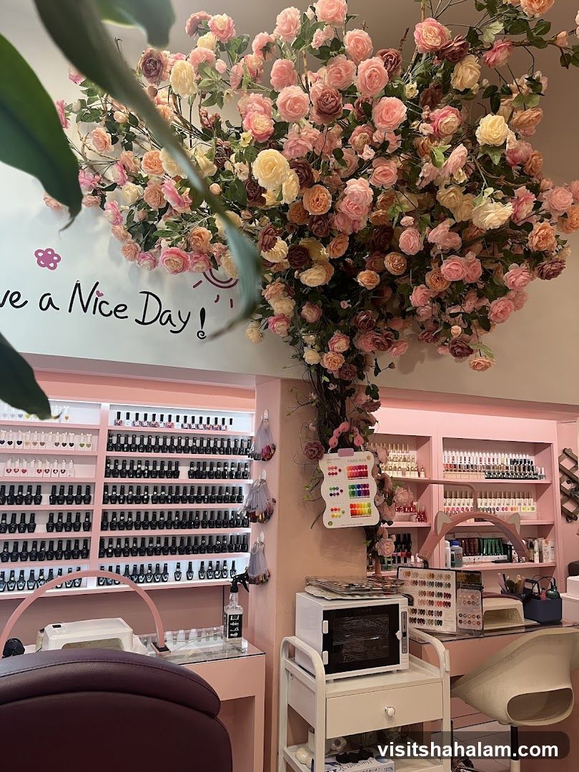 Nail Salon Interior