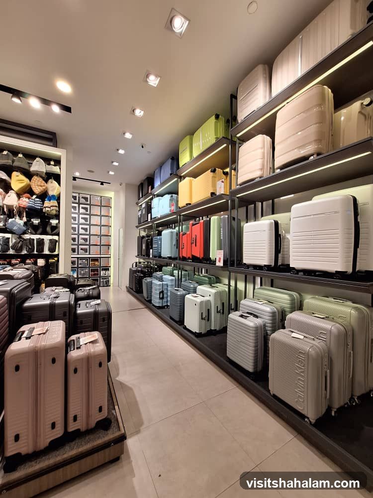 Luggage Store Interior