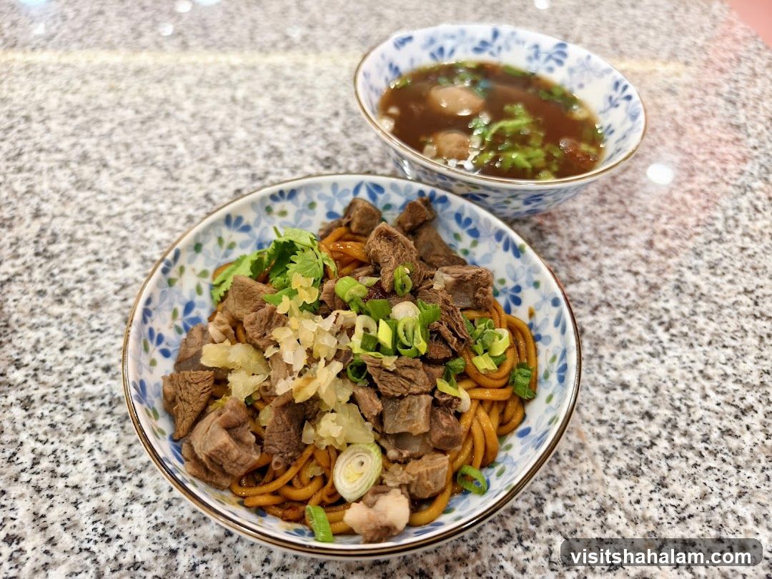 Beef Noodles with Broth
