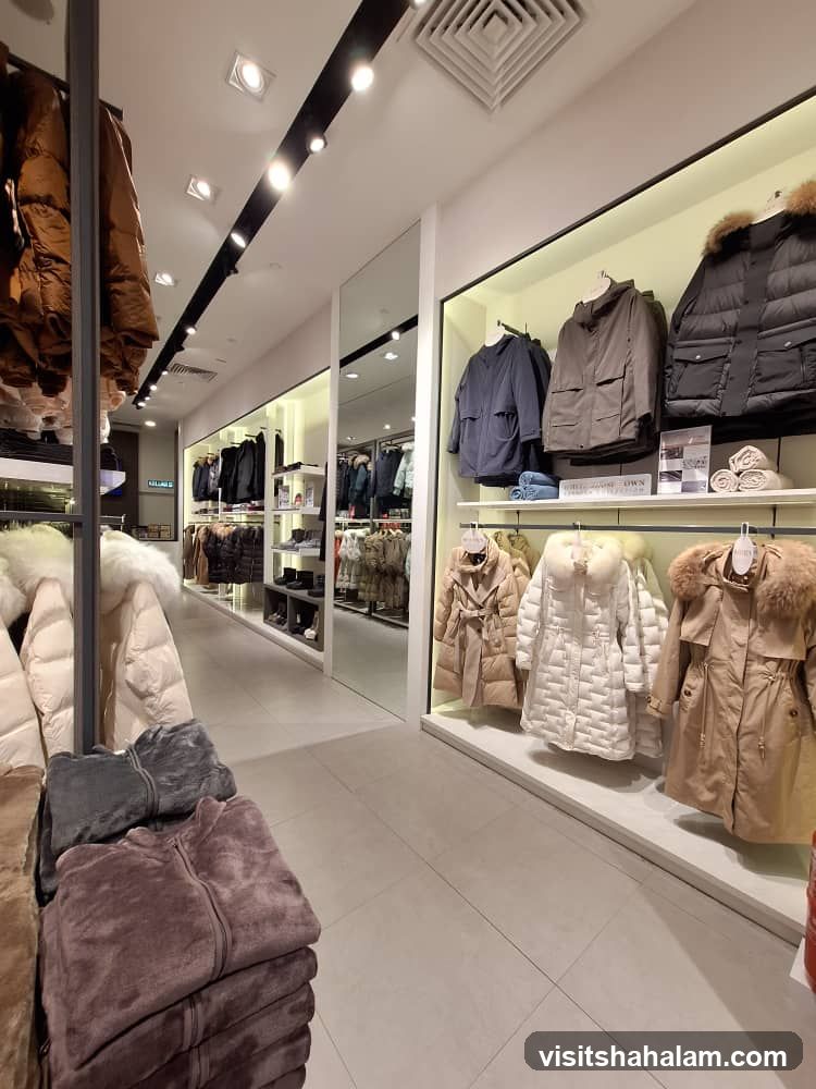 Winter Coats Display