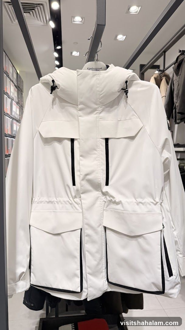 White Jacket Display