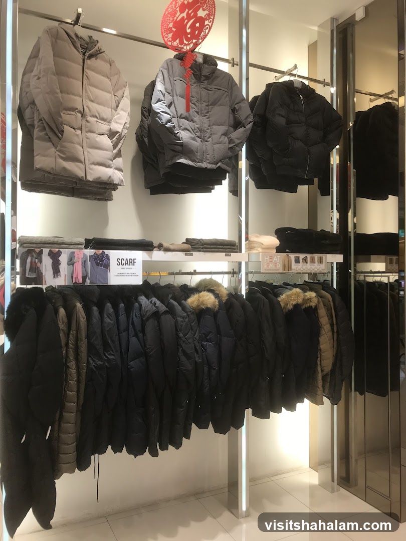 Winter Coats Display