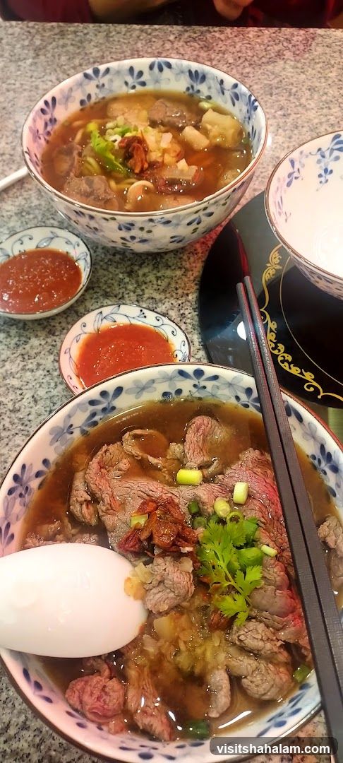 Beef noodle soup
