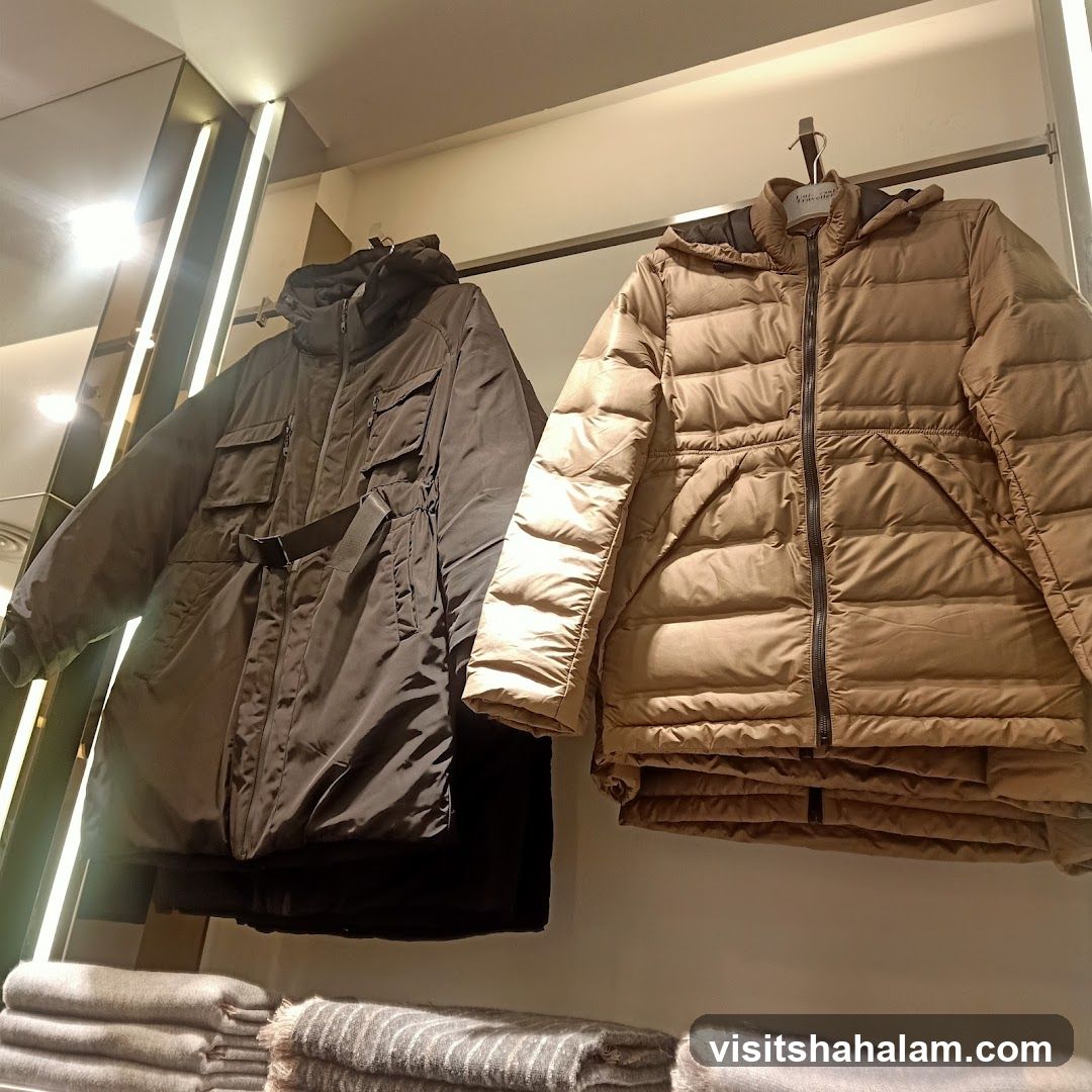 Winter Coats and Scarves