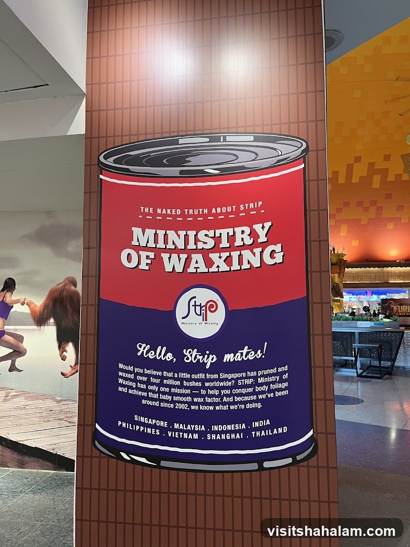 Ministry of Waxing Advertisement