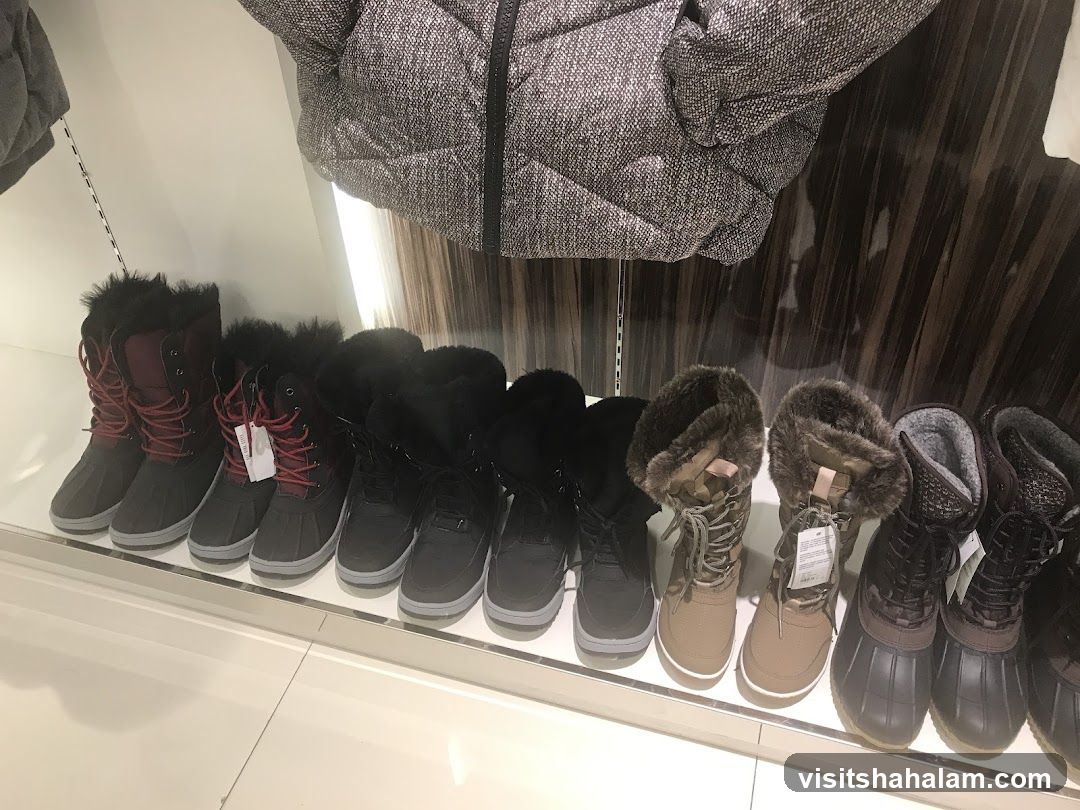 Winter Boots Display
