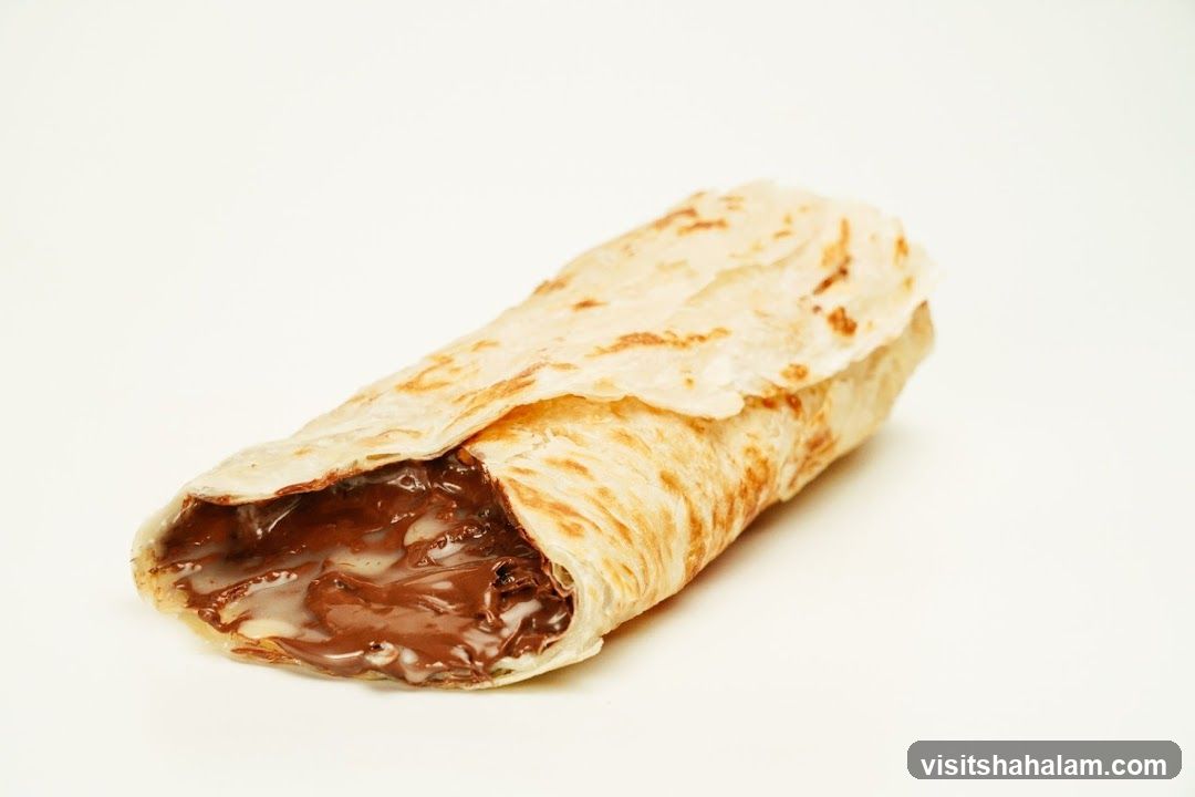 Roti with Chocolate Filling