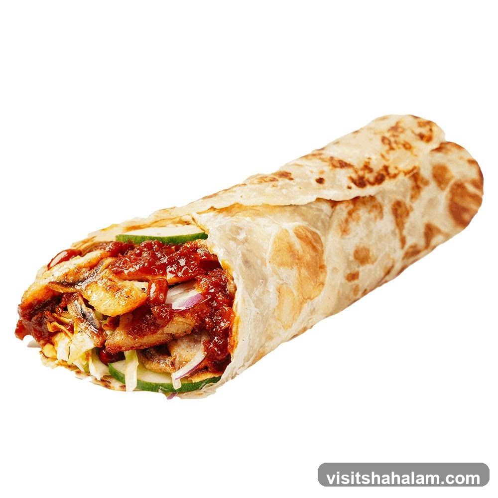 Chicken Shawarma Wrap