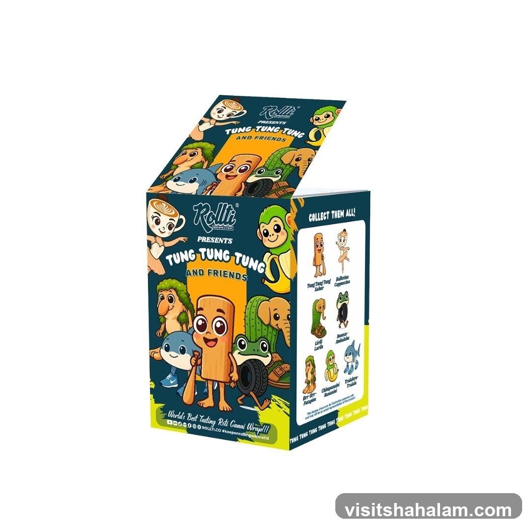Roll'd Tung Tung Tung and Friends Packaging