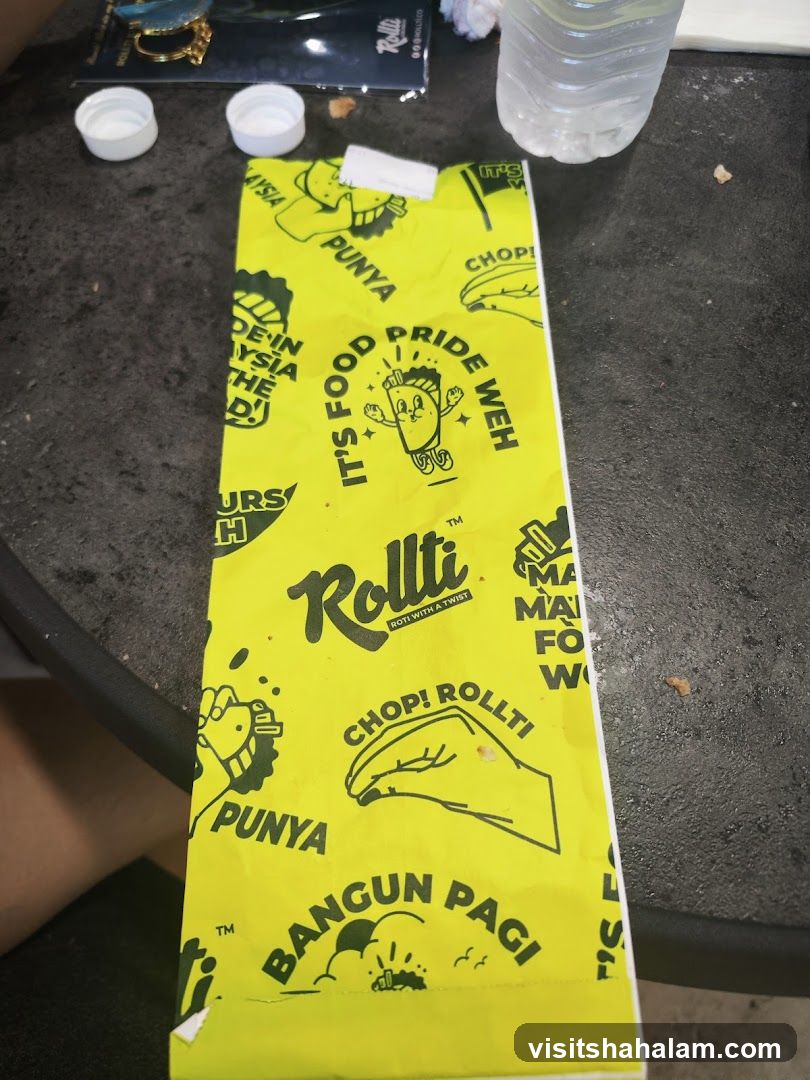 Rollti branded packaging