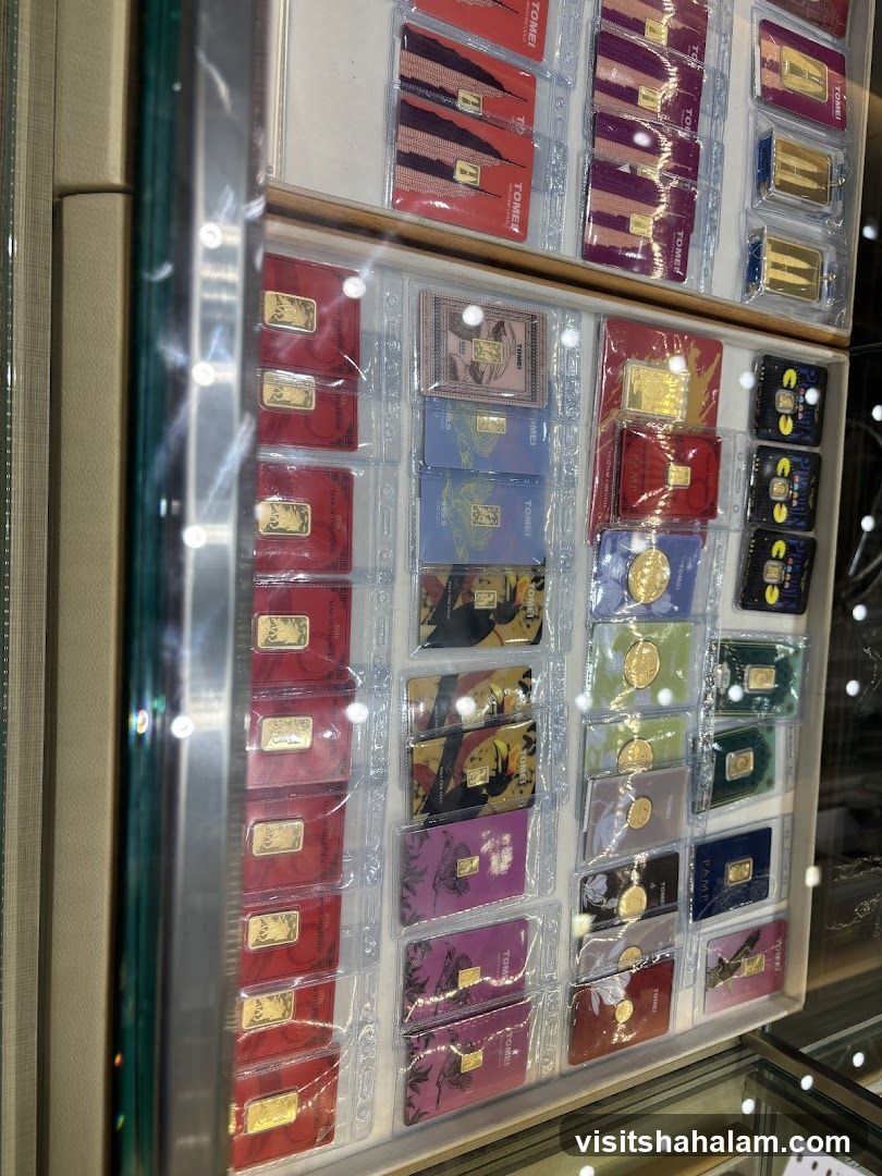Gold Bars Display
