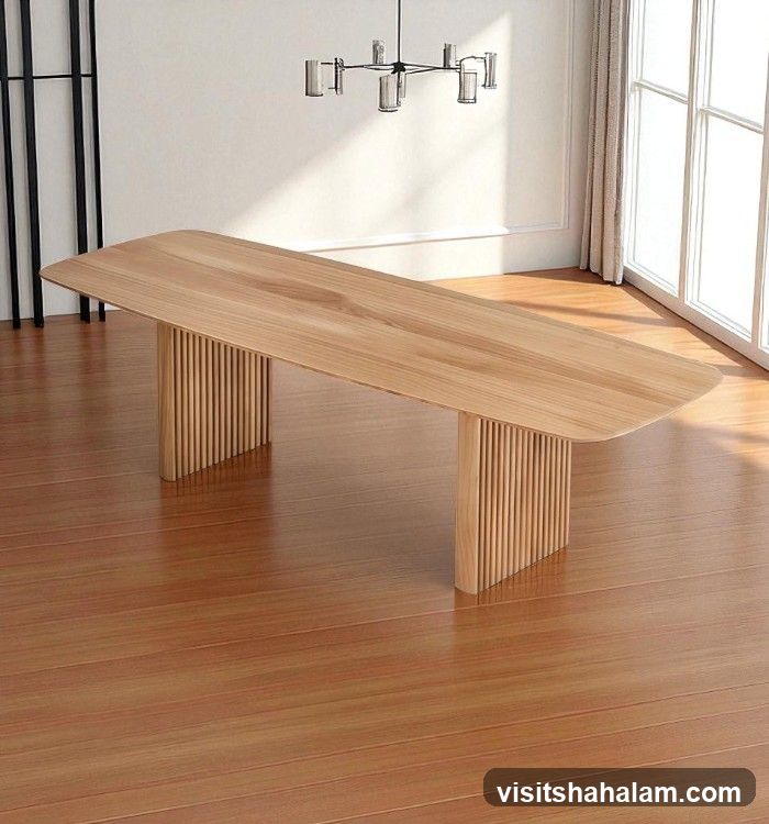 Modern Wooden Dining Table