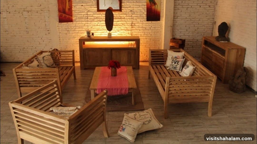 Living Room Furniture Display
