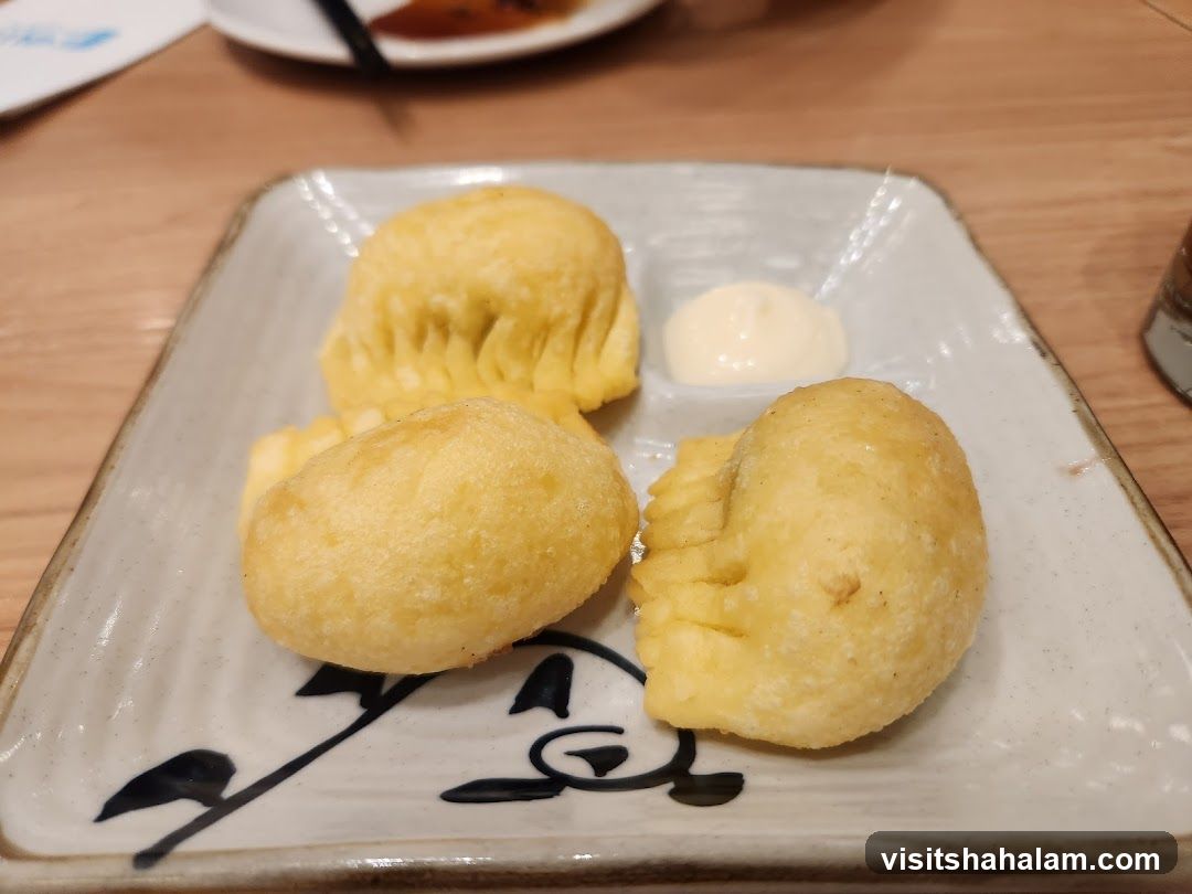 Fried Dumplings with Dip