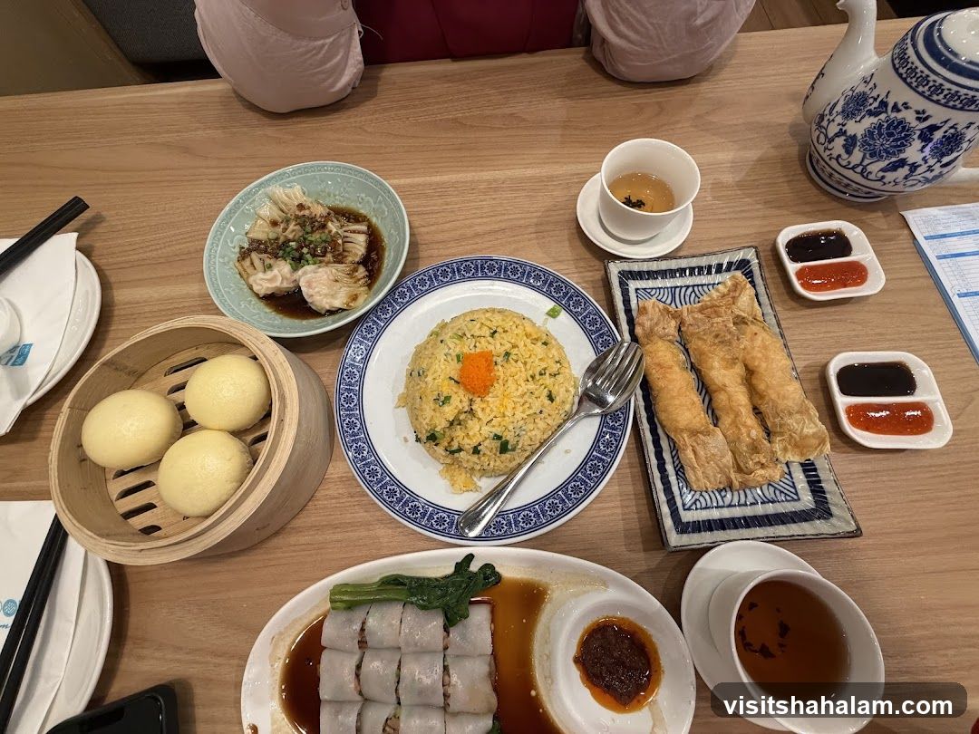 Chinese Food Spread