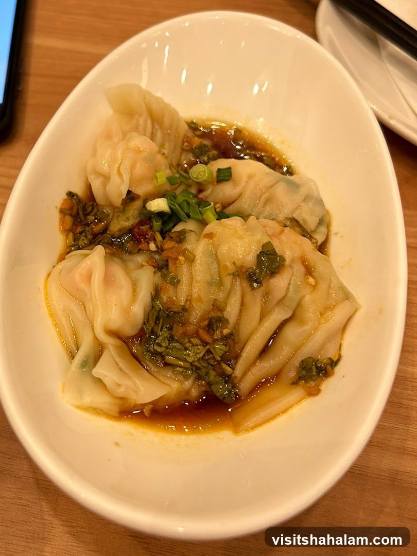 Spicy Wontons