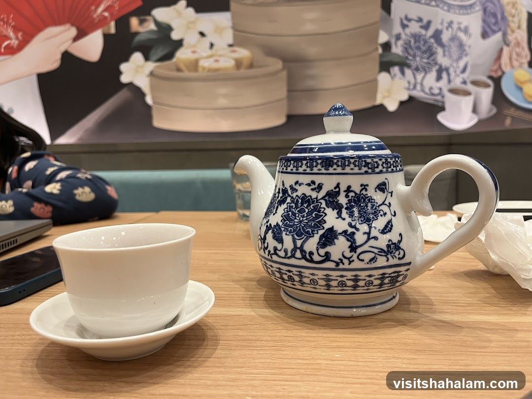Tea Set and Dim Sum Mural