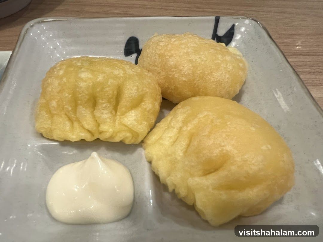 Fried Dumplings with Dip