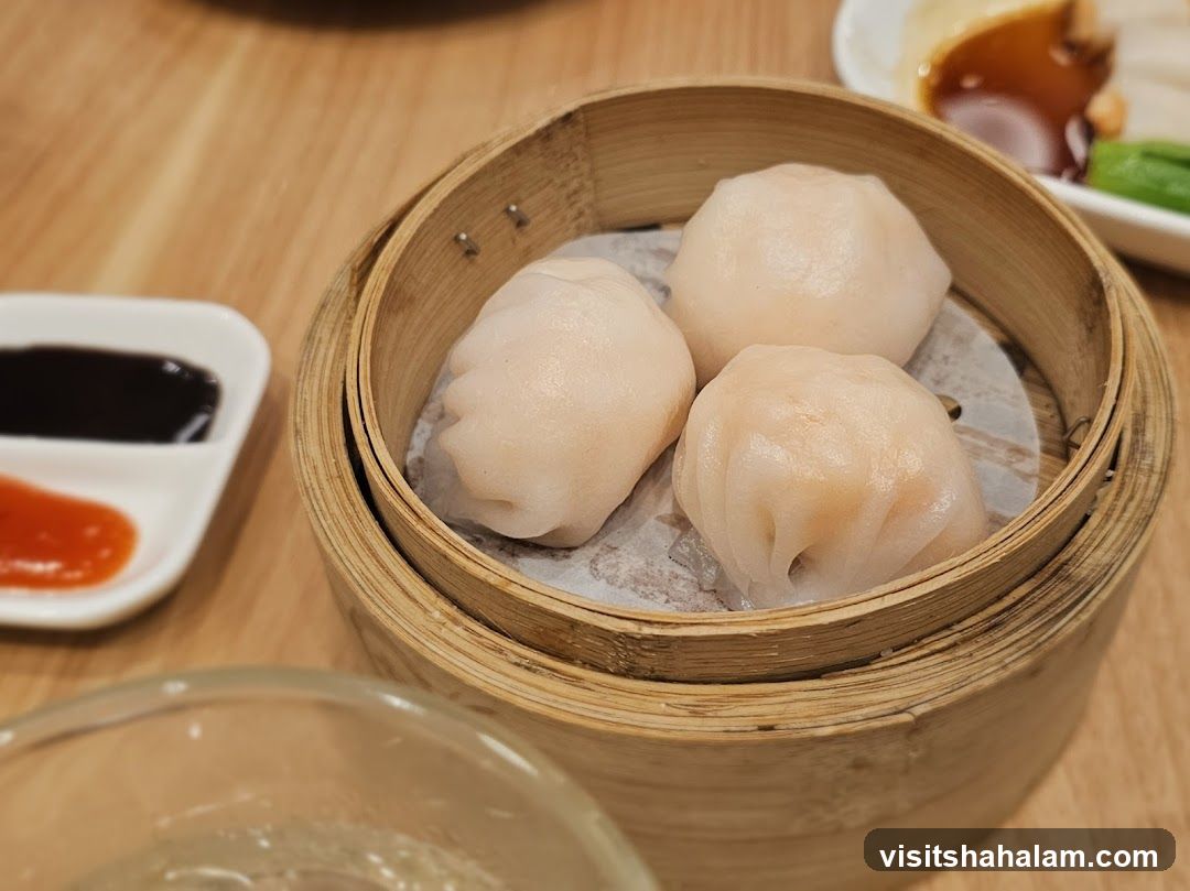 Steamed Dumplings with Dipping Sauces