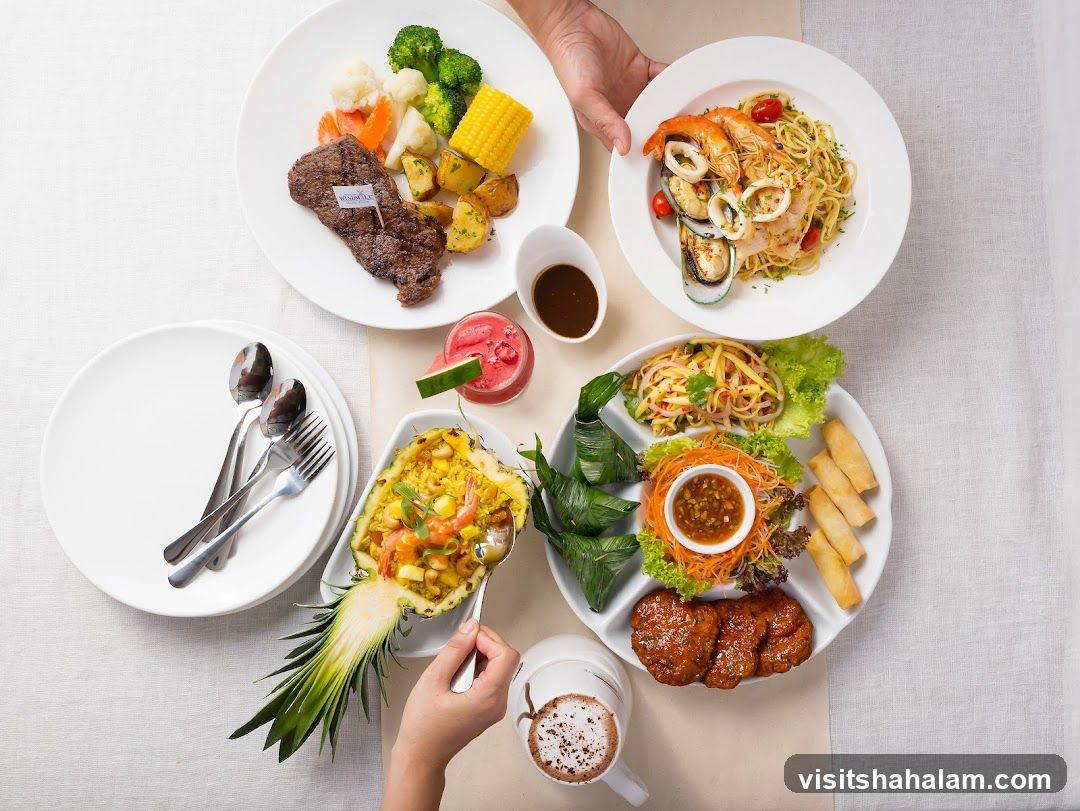 Assortment of Dishes