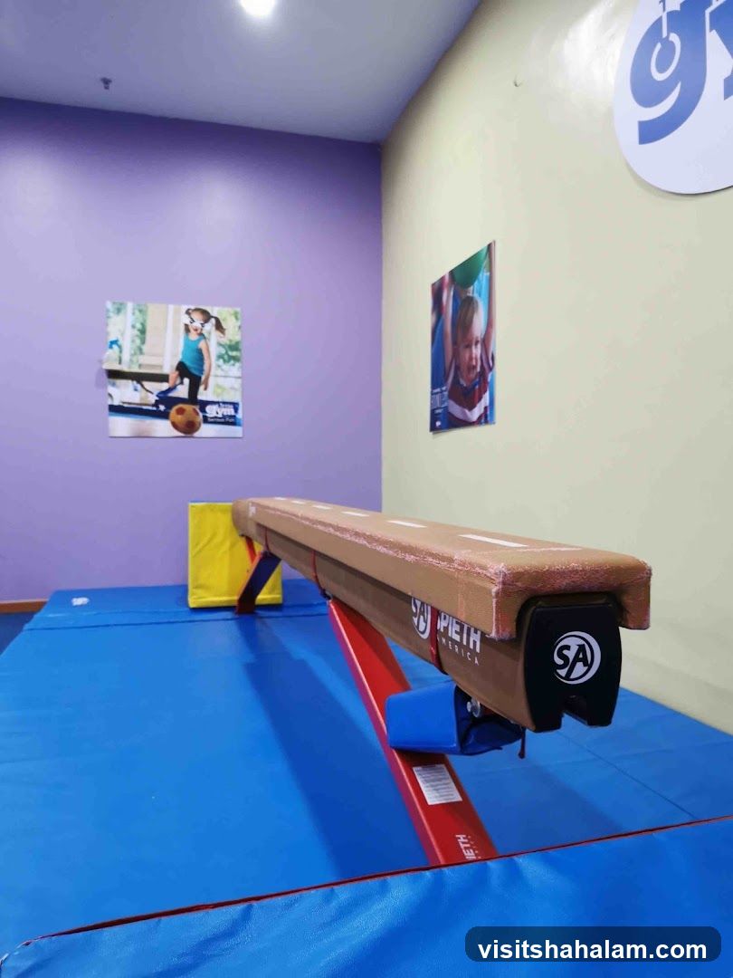 Gymnastics Balance Beam