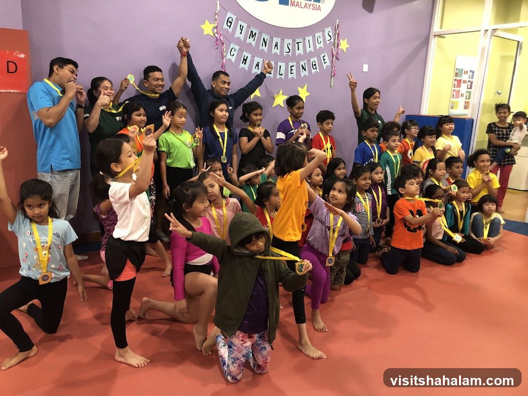 Gymnastics Challenge Winners