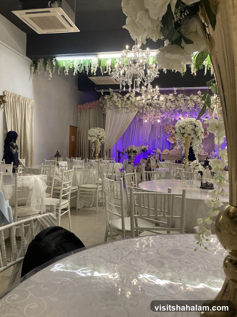 Elegant Event Hall Setup