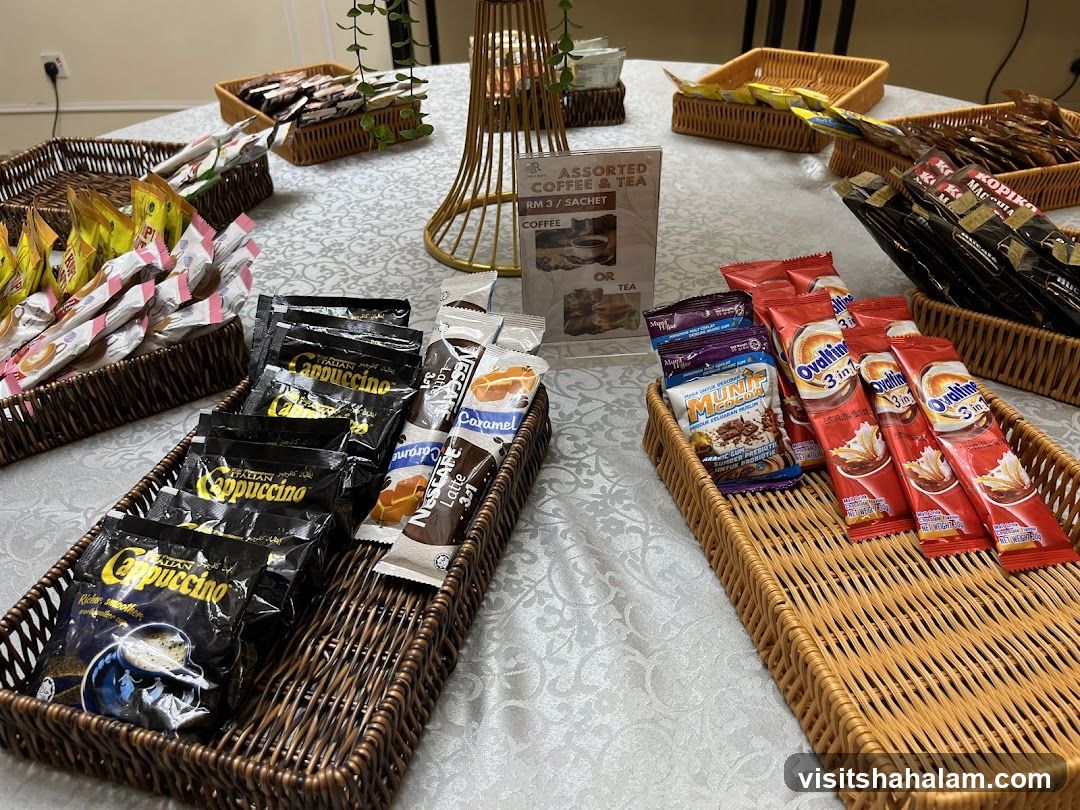 Assorted Coffee and Tea Station