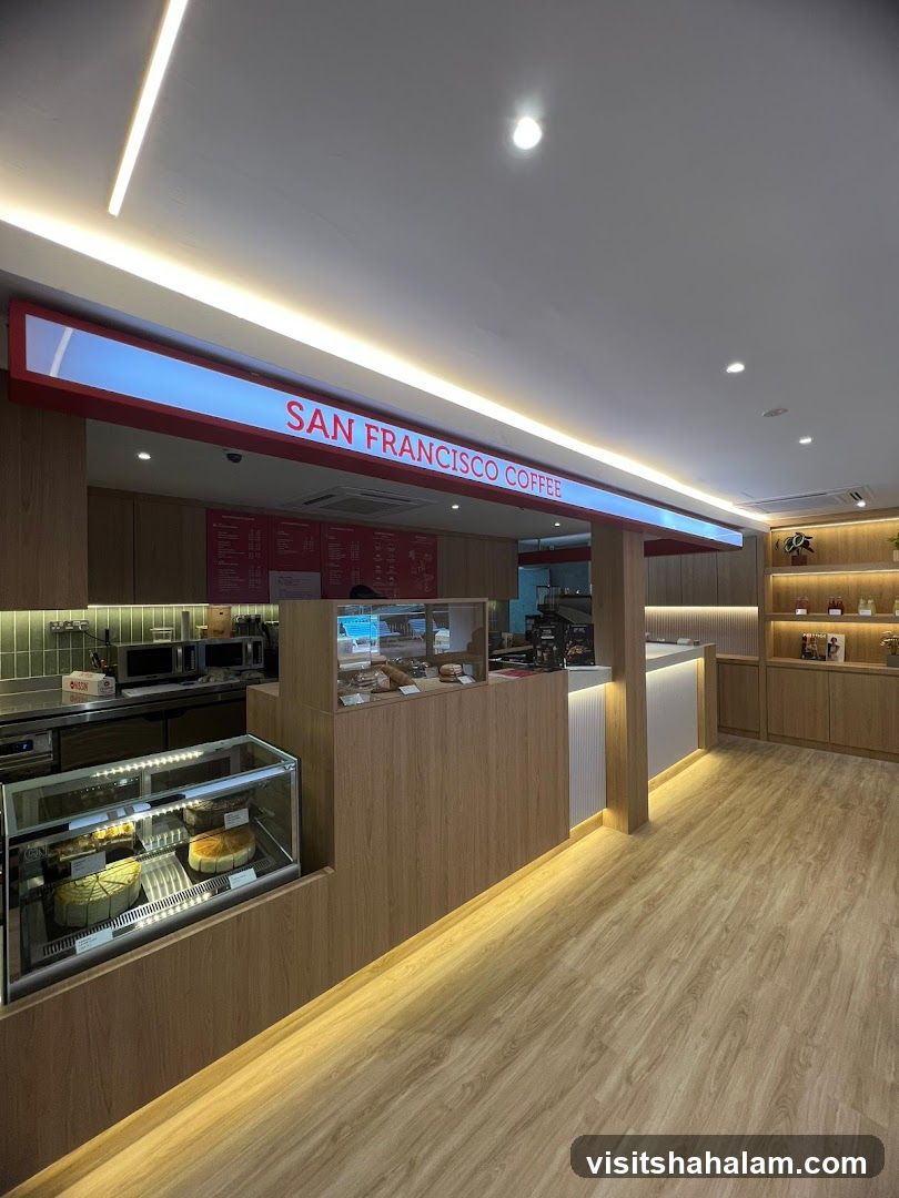 San Francisco Coffee Interior