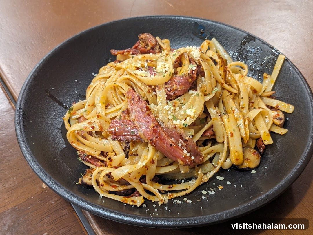 Pasta with Meat and Cheese