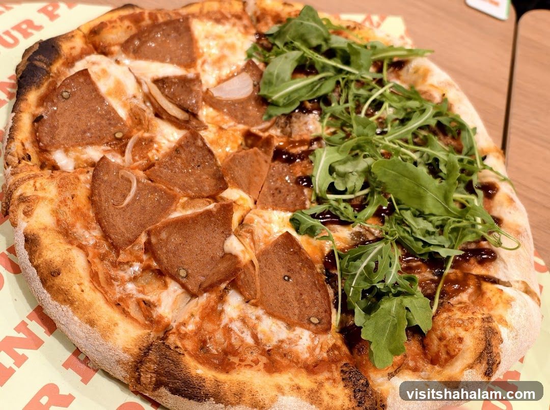 Half and Half Pizza