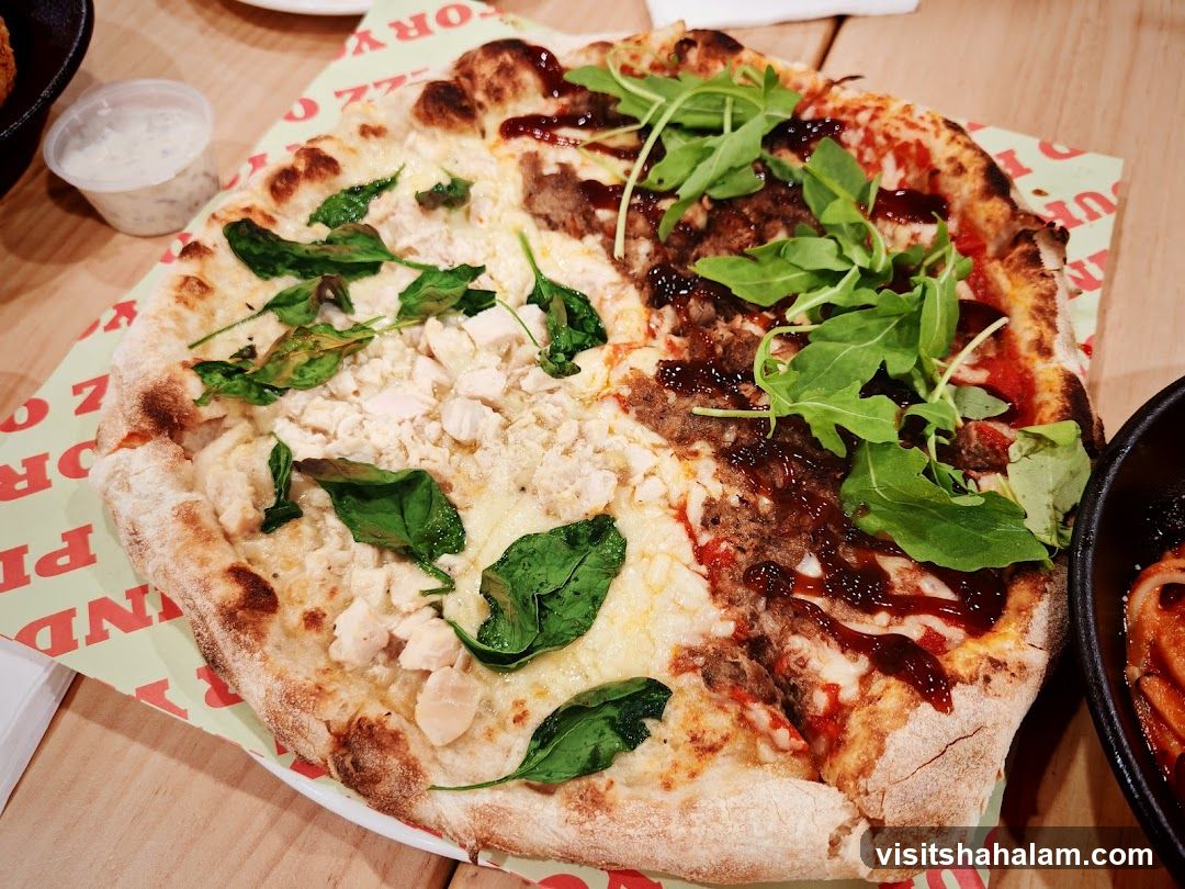 Half and Half Pizza