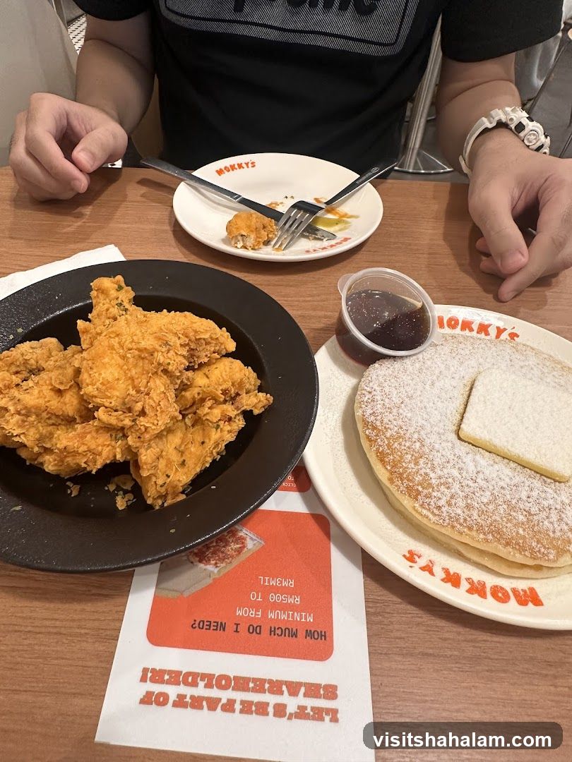 Fried Chicken and Pancakes