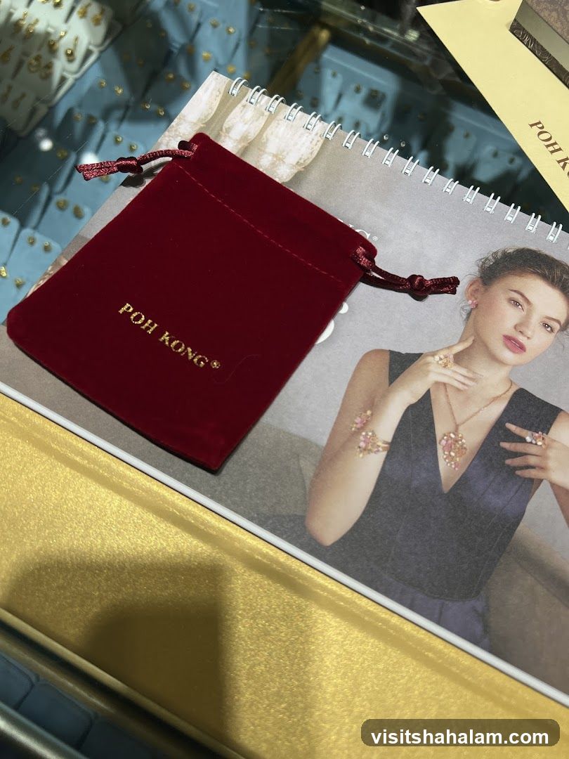 Jewelry pouch and catalog