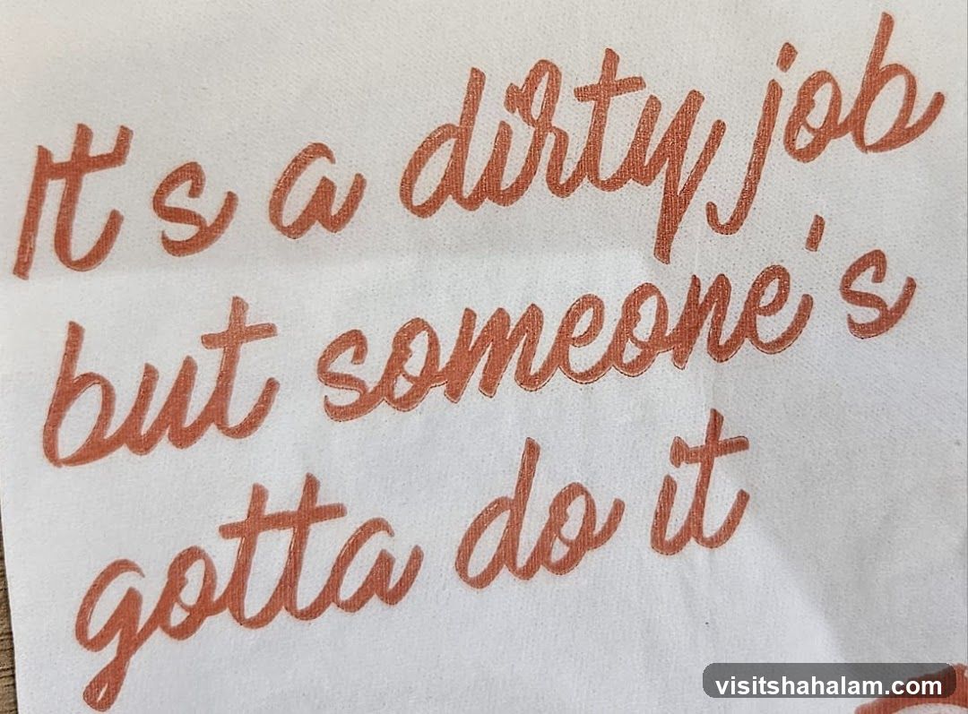 Text on Fabric