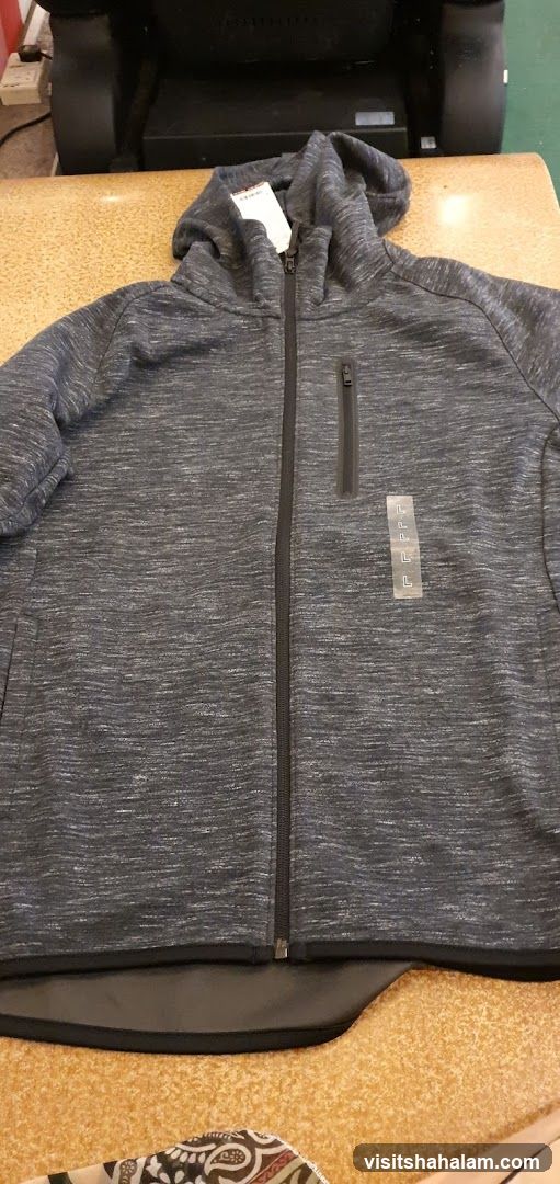 Gray Zip-Up Hoodie
