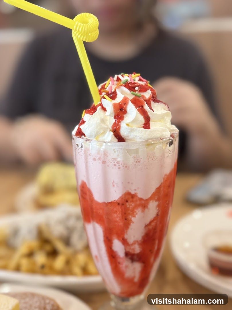 Strawberry Milkshake